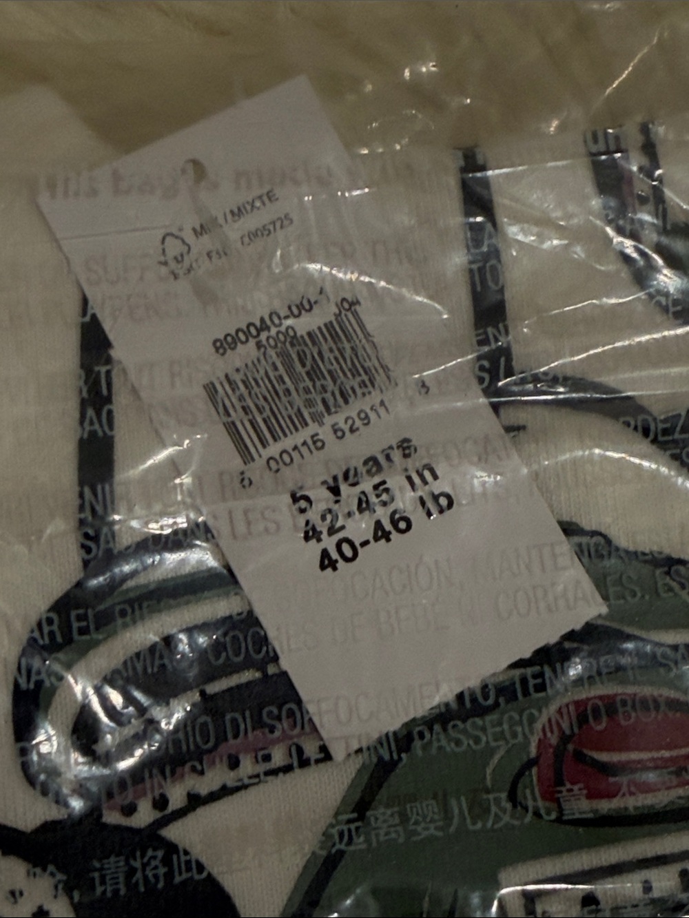 BABY GAP x DISNEY Toy Story Shirt BUZZ LIGHTYEAR Sz 5 NEW! - Picture 8 of 9